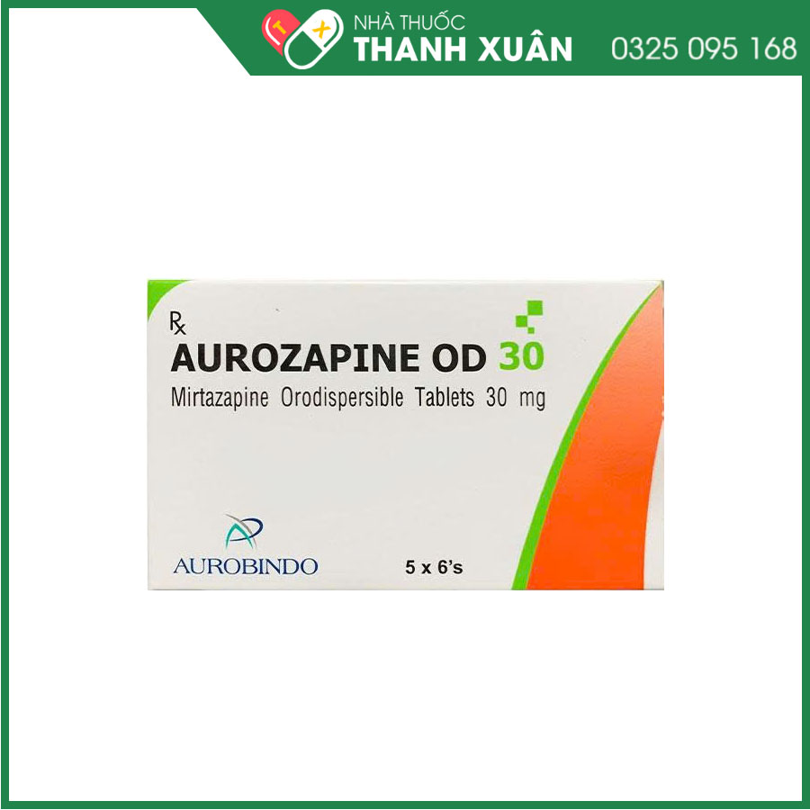 Aurozapine OD 30 điều trị bệnh trầm cảm